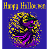 Happy Halloween Junge Hexe Version