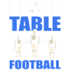 Tischfußball Ich liebe Tischfußball
