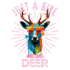 Deer with sunglasses