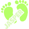 Fußabdruck Jasper