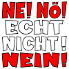 NEIN SAGEN ABLEHNUNGSSPRÜCHE