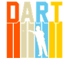 dart retro design dart Geschenk
