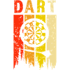 dart retro design dart Geschenk
