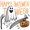 Halloween fröhlicher Halliween Geist