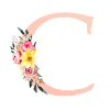 C Monogram Floral