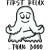 Ghost Halloween Ghost Yoga Relaxation