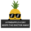 A pineapple a day (dark)