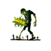 Zombie Halloween Grrr...