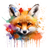 fox, pup