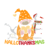 Hallothanksmas Halloween Thanksgiving Christmas