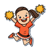 Cheerleader Mädchen Geschenk