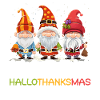 Hallothanksmas Halloween Thanksgiving Christmas