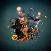 Cute and fun halloween design