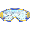 Ski google, snowboard