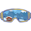 Ski Google, Snowboard, Skifahrer