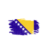 Bosnie-Herzégovine Drapeau Bosnie