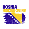 Bosnie-Herzégovine Drapeau Bosnie