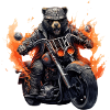 Biker Bear