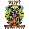 Happy Hallowoof Halloween Dog