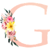 G Monogram Floral