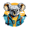 Koala Coastal Adventure Sunset