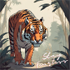 Stay Fearless - Tiger Design