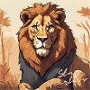 Restez intrépide - Lion Design