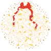 Xmas Mistletoe Stars