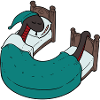 Snake while sleeping