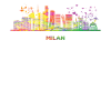 Milan skyline cityscape Milan