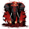 Evil Elephant Drawing