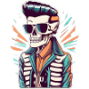 Neon Skull Rocker