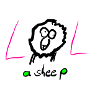 LOL a sheep