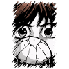 Japanese anime masked boy