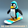 Snowboard Pingu