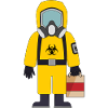 Biohazad Suit with a bag