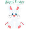 Cute easter bunny