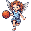 Basketball Engel