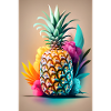 Bunte Ananas