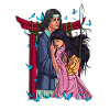 Japanese gods Izanagi and Izanami