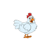 Funny Chicken Saying Chicken