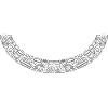 collier maori18 blanc