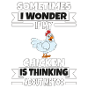 Funny Chicken Saying Chicken