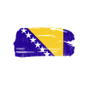 Bosnie-Herzégovine Drapeau Bosnie
