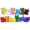 Pride Progress Flag Kat for ligestilling