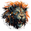 Lion Head Design