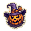 Ghostly Halloween design