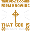 True Peace comes