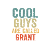 Les gars cool s’appellent Grant