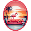 Canapé Flamingo